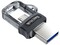 Фото - Флеш-накопитель USB3.0 64GB OTG SanDisk Ultra Dual M3.0 Black (SDDD3-064G-G46) | click.ua