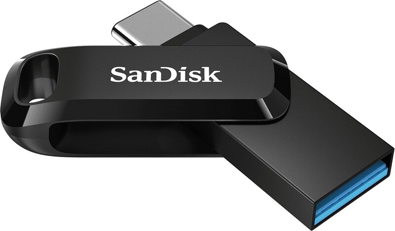 Флеш-накопитель USB 128GB Type-C SanDisk Dual Drive Go Black (SDDDC3-128G-G46)