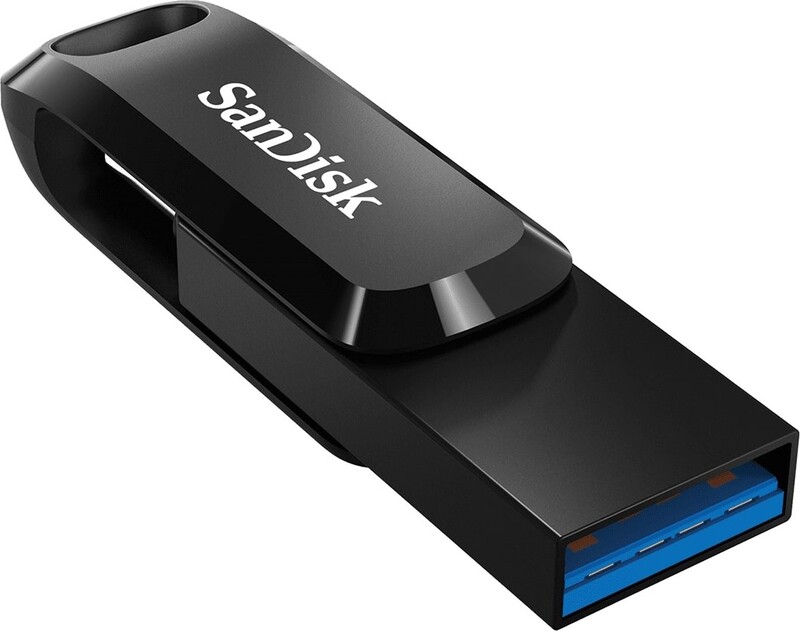 Флеш-накопитель USB 128GB Type-C SanDisk Dual Drive Go Black (SDDDC3-128G-G46)