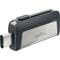 Фото - Флеш-накопитель USB3.1 256GB Type-C SanDisk Ultra Dual Silver (SDDDC2-256G-G46) | click.ua