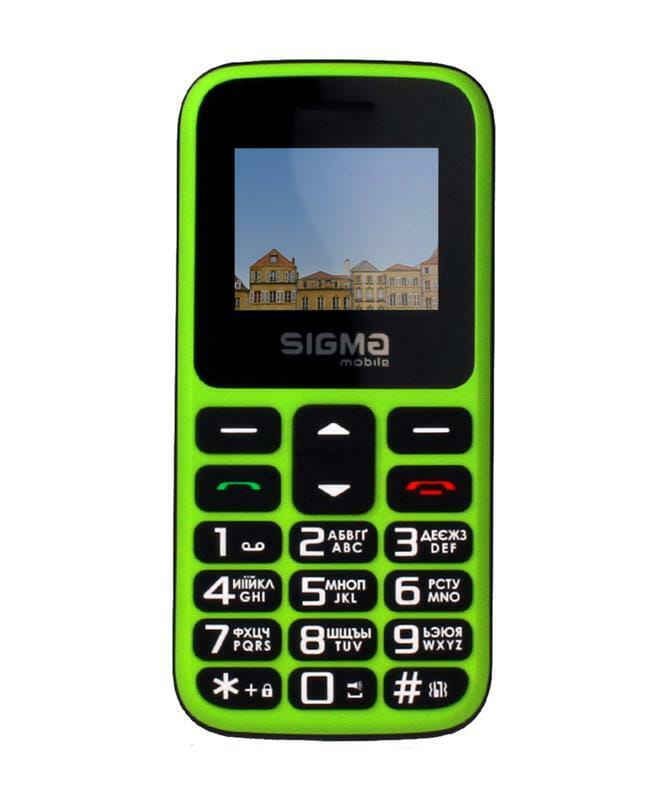 Мобільний телефон Sigma mobile Comfort 50 Hit 2020 Dual Sim Green (4827798120941)