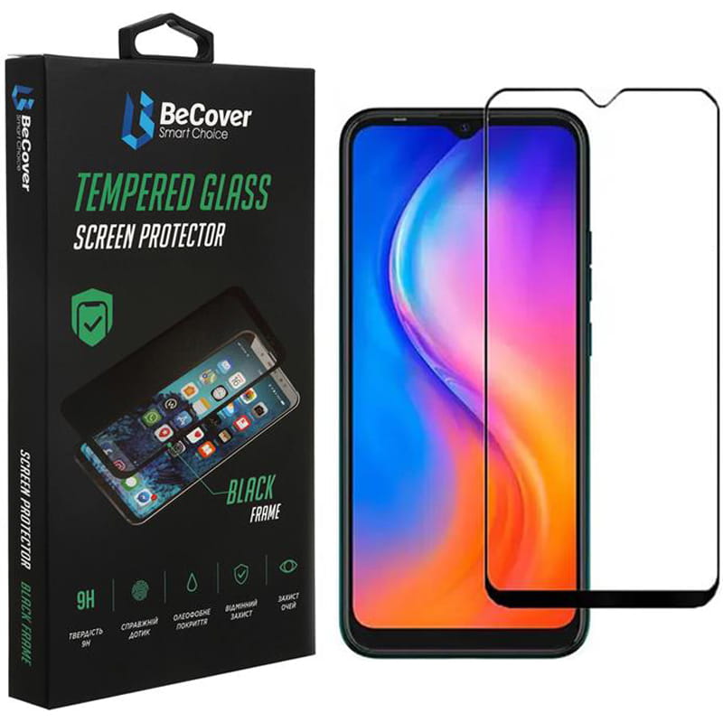 Защитное стекло BeCover для Blackview A70 Black (707902)