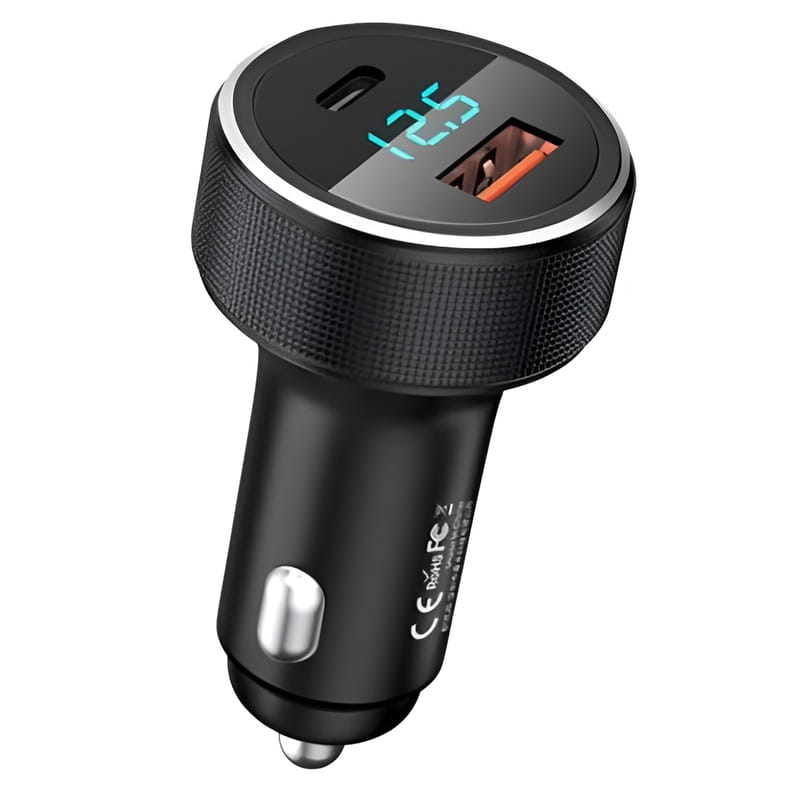 Автомобильное зарядное устройство Remax RCC-215 Salo (2xUSB, 4.5A) Black (6972174159294)