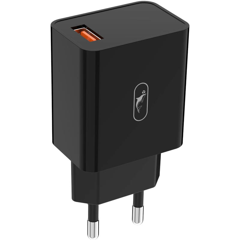 Зарядное устройство SkyDolphin SC31 (1USB, 3.5A) Black (MZP-000184)