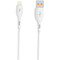 Фото - Кабель SkyDolphin S22L Soft Silicone USB - Lightning (M/M), 1 м, White (USB-000599) | click.ua