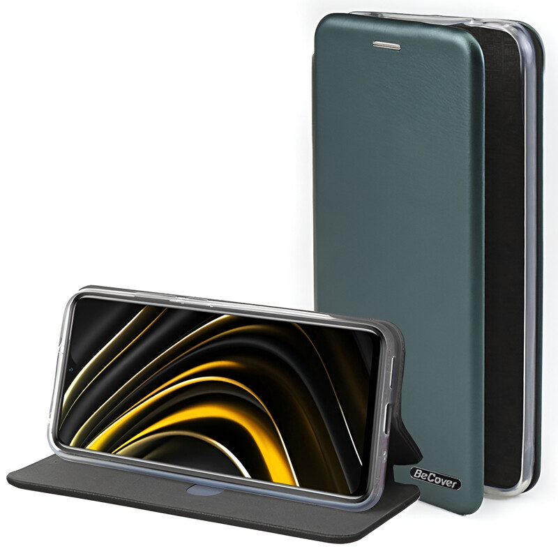 Чохол-книжка BeCover Exclusive для Xiaomi Redmi 9C/Redmi 10А Dark Green (707950)