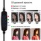 Фото - Кільцева USB LED-лампа Puluz PKT3053B 10" + штатив 1.1 м (PKT3053B) | click.ua
