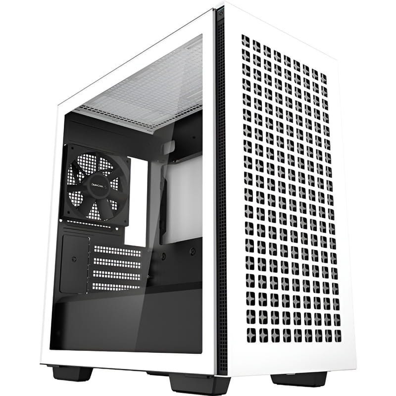 Корпус DeepCool CH370 White (R-CH370-WHNAM1-G-1) без БЖ