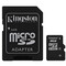 Фото - Карта памяти MicroSDHC   8GB Class 4 Kingston + SD-adapter (SDC4/8GB) | click.ua