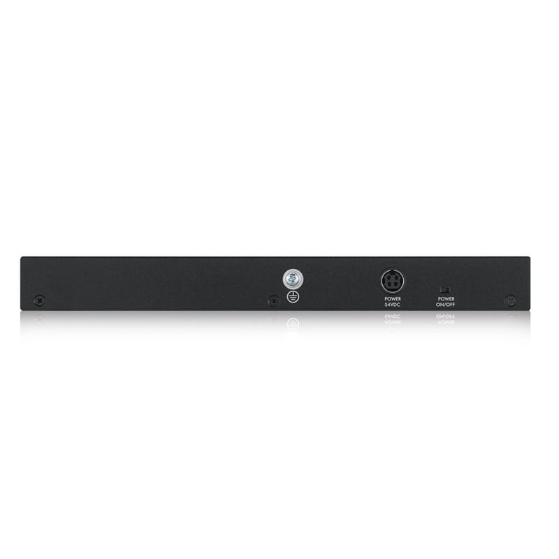 Коммутатор ZYXEL GS1900-10HP (GS1900-10HP-EU0102F) (8xGE PoE, 2хSFP, POE 77W, WebSmart)