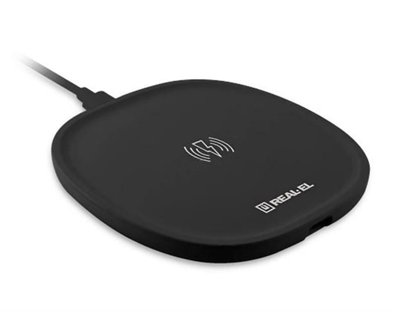 Беспроводное зарядное устройство REAL-EL WL-740 2.4A 15W Black