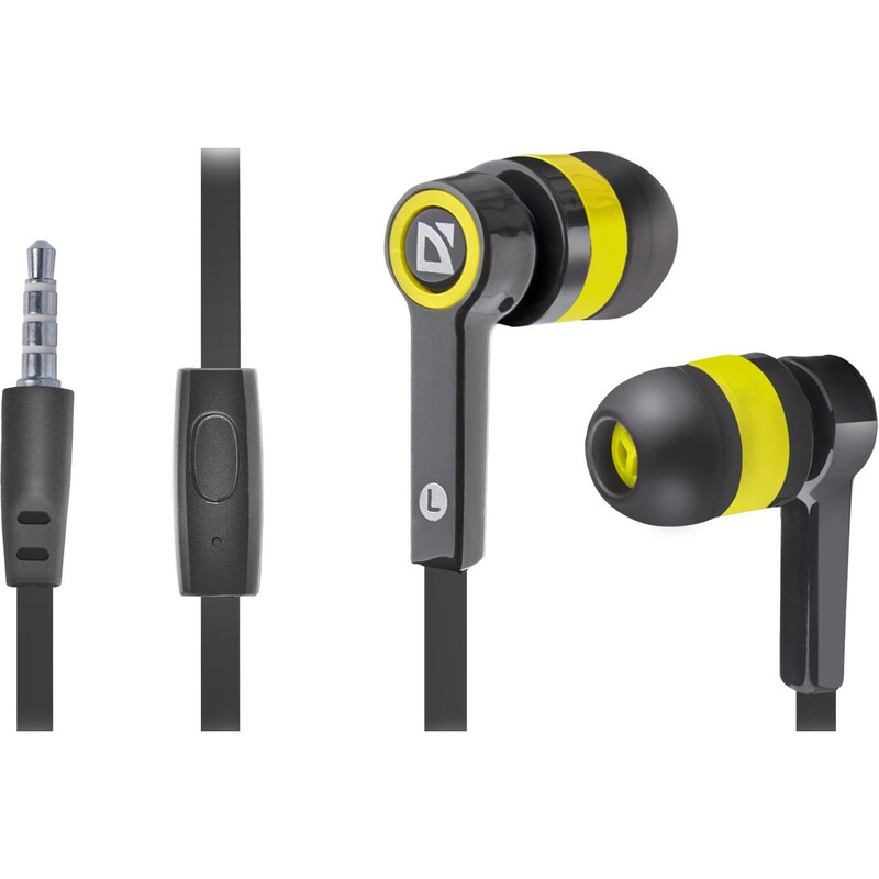 Гарнiтура Defender Pulse 420 Black/Yellow (63421)