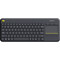 Фото - Клавиатура беспроводная Logitech K400 Plus Black (920-007145) | click.ua