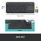 Фото - Клавиатура беспроводная Logitech K400 Plus Black (920-007145) | click.ua