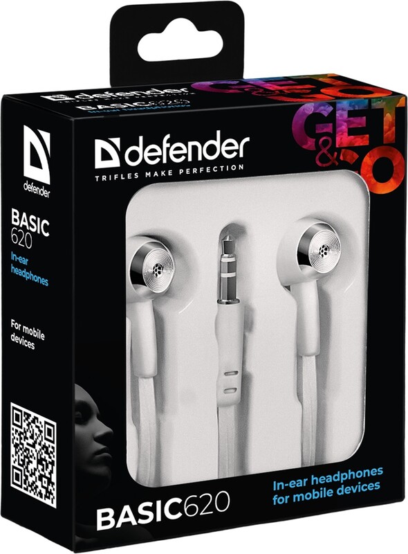Наушники Defender Basic 620 White (63625)