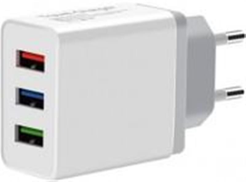 Мережевий зарядний пристрій XoKo WC-310 3A USB White (WC-310-WH)