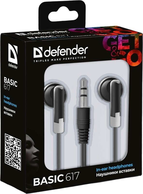 Наушники Defender Basic 617 Black (63617)