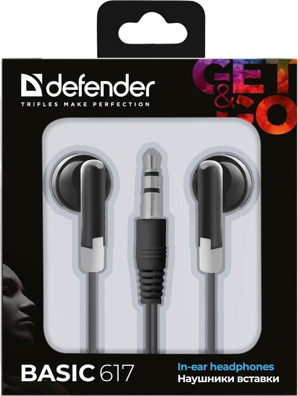 Наушники Defender Basic 617 Black (63617)
