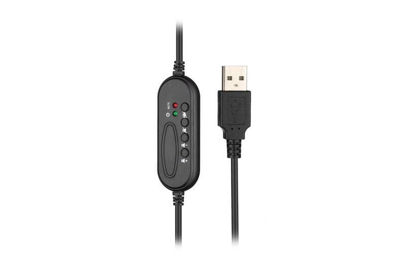 Гарнитура 2E CH12 USB Black (2E-CH12SU)