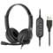 Фото - Гарнитура 2E CH12 USB Black (2E-CH12SU) | click.ua