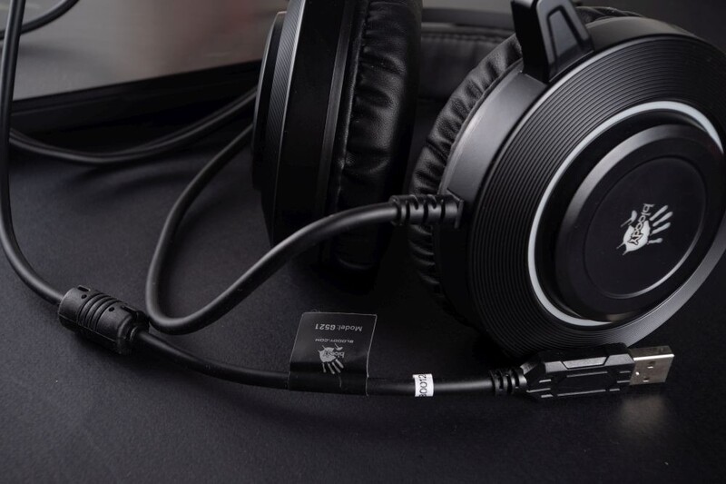 Гарнитура Bloody G521 Black