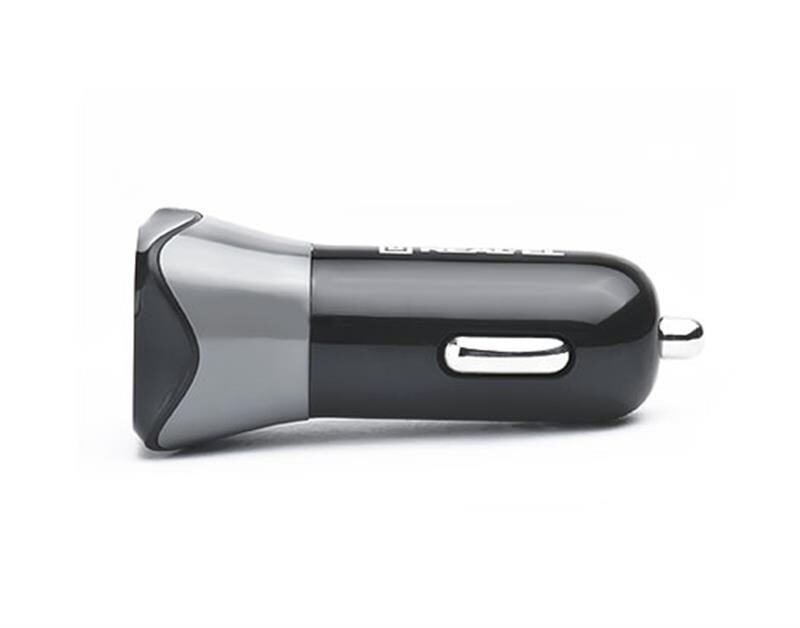 Автомобильное зарядное устройство REAL-EL CA-30 QC3.0 (1USBx3A) Black/Grey