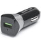 Фото - Автомобильное зарядное устройство REAL-EL CA-30 QC3.0 (1USBx3A) Black/Grey | click.ua