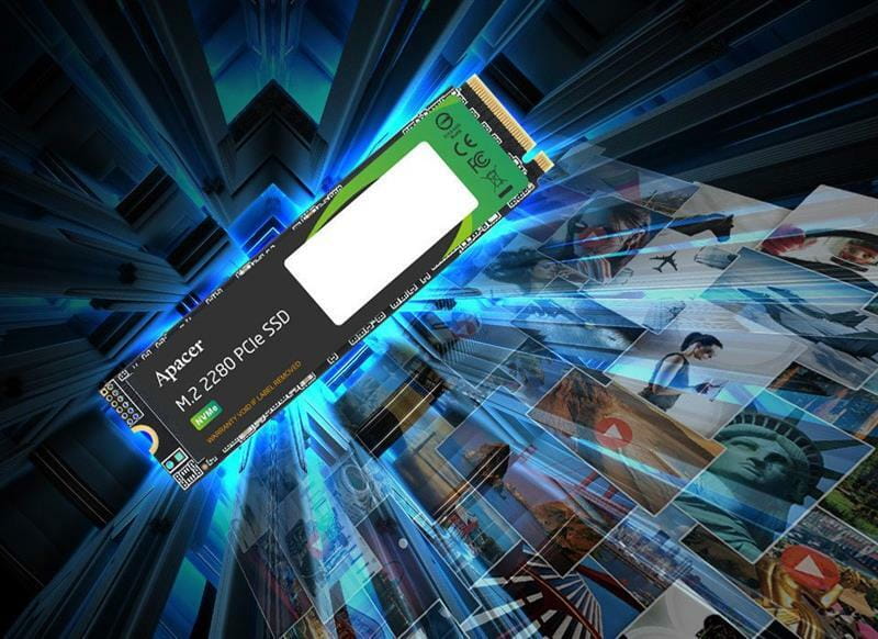 Накопитель SSD  512GB Apacer AS2280P4X M.2 PCIe 3.0 3D TLC (AP512GAS2280P4X-1)
