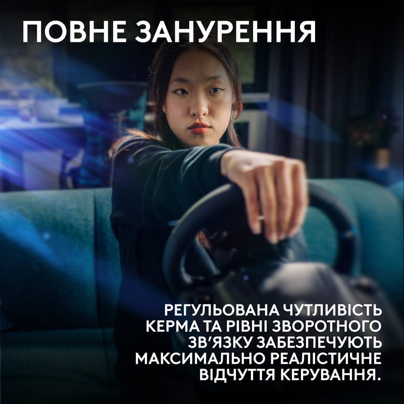 Кермо Logitech G923 for Xbox One and PC Black (941-000158)