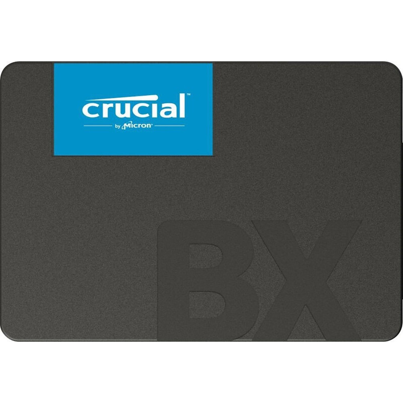 Накопичувач SSD 240GB Crucial BX500 2.5" SATAIII 3D NAND TLC (CT240BX500SSD1)