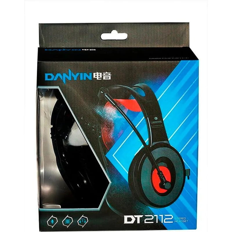 Гарнітура Somic Danyin DT-2112 Black/Red