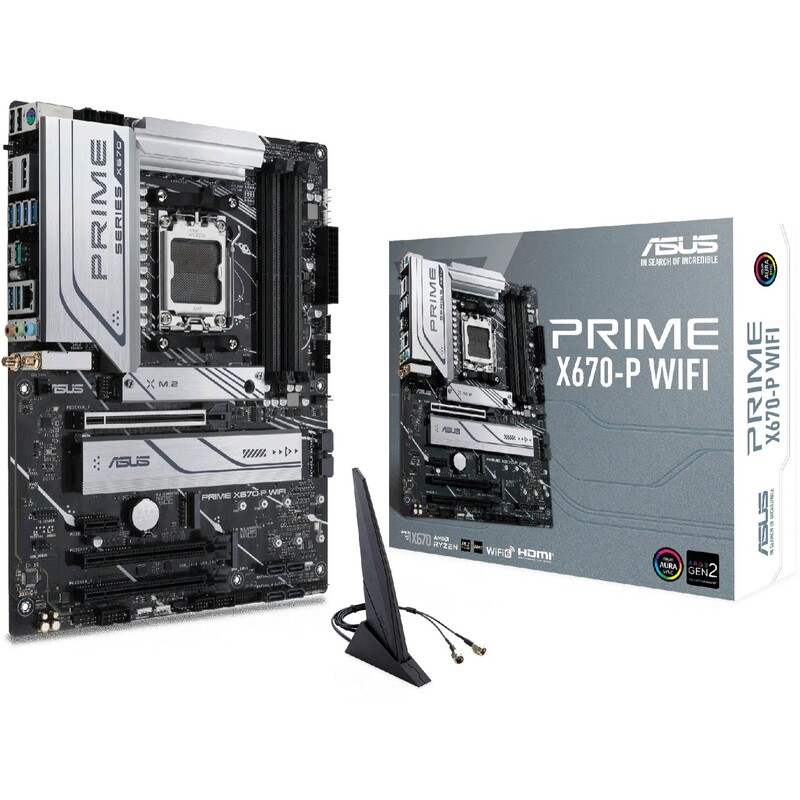 Материнська плата Asus Prime X670-P WiFi Socket AM5