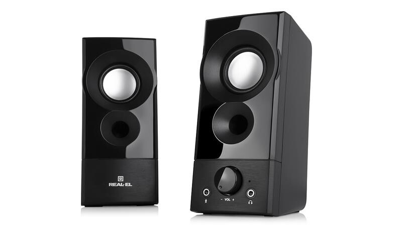 Акустическая система REAL-EL S-90 Black