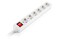 Фото - Фільтр живлення REAL-EL RS-6 Protect M 3м White (EL122300033) | click.ua