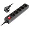 Фото - Фільтр живлення REAL-EL RS-Protect M 1.8м Black (EL122300026) | click.ua