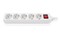 Фото - Фільтр живлення REAL-EL RS-Protect M 3м White (EL122300027) | click.ua