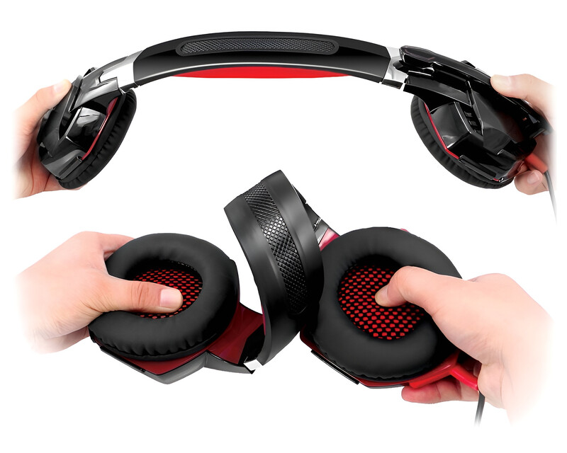 Гарнитура REAL-EL GDX-8000 Black/Red