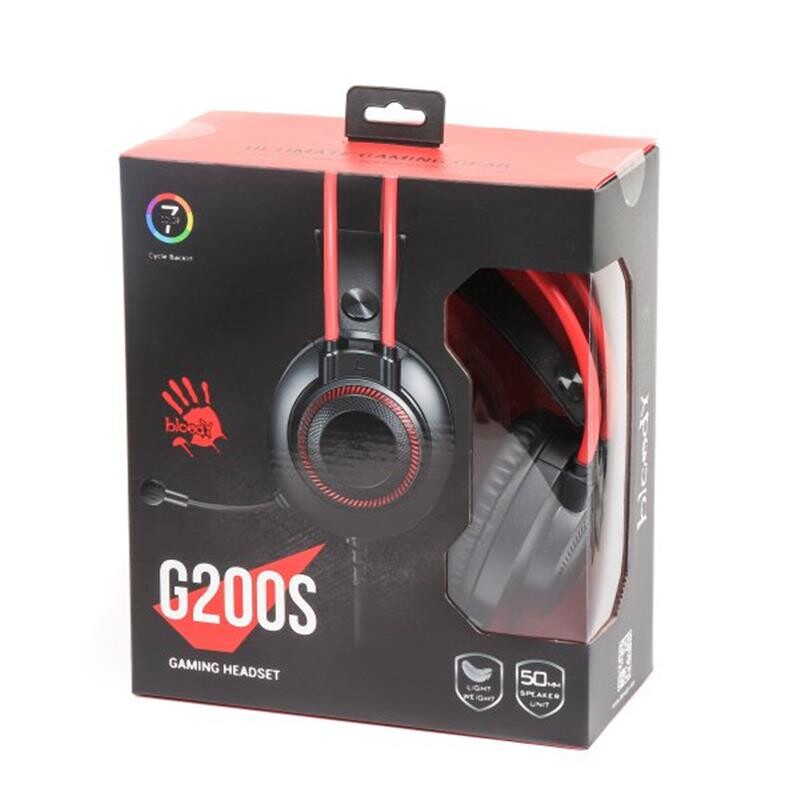 Гарнітура Bloody G200S Black/Red