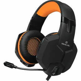 Гарнітура REAL-EL GDX-7700 Black/Orange
