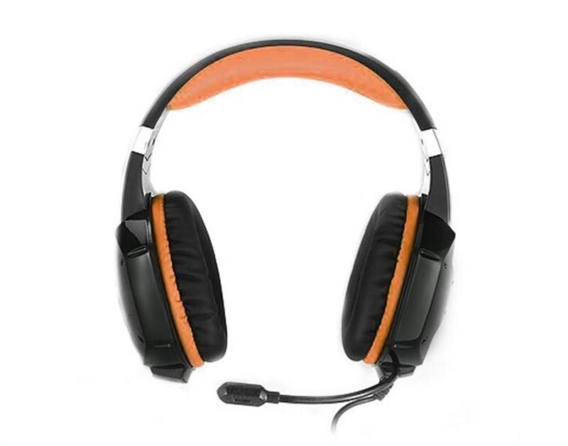 Гарнитура REAL-EL GDX-7700 Black/Orange