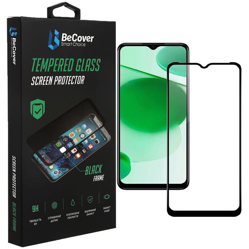 Защитное стекло BeCover для Blackview A55 Black (708156)
