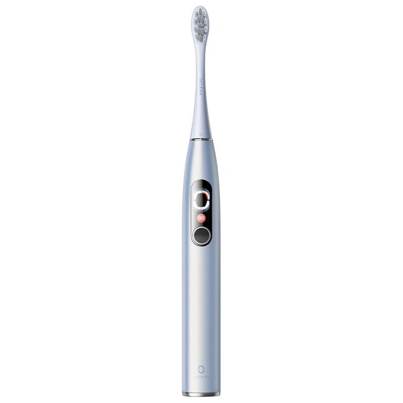 Умная зубная электрощетка Oclean X Pro Digital Electric Toothbrush Glamour Silver (6970810552560)