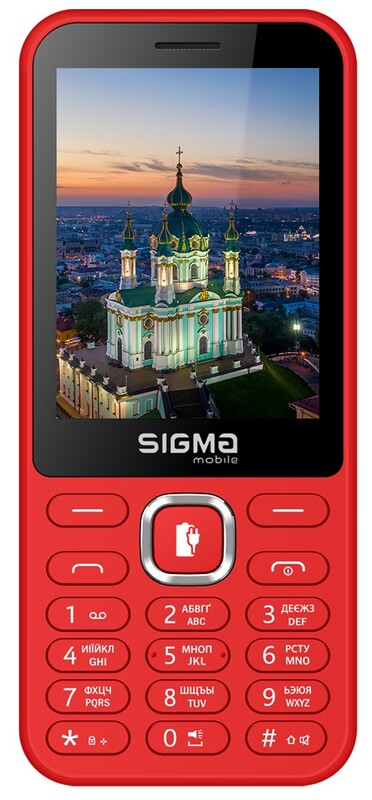 Мобильный телефон Sigma mobile X-style 31 Power Type-C Dual Sim Red