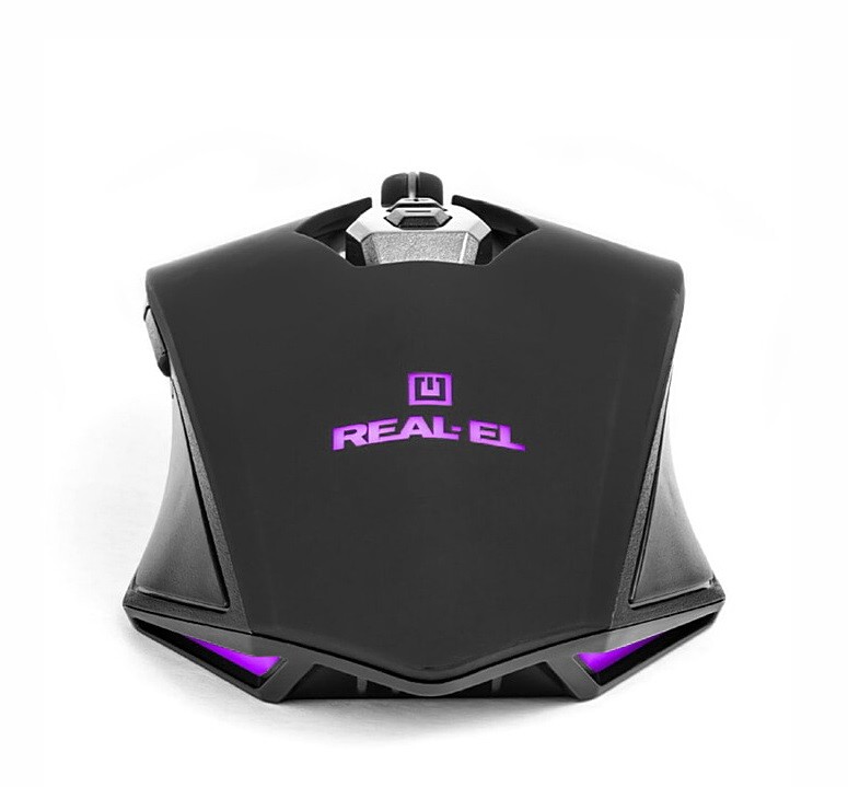 Мышь REAL-EL RM-525 Black (EL123200029)