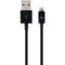 Фото - Кабель Cablexpert USB - Lightning (M/M), преміум, 2 м, чорний (CC-USB2P-AMLM-2M) | click.ua
