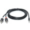 Фото - Аудіо-кабель REAL-EL Audio Pro 3.5 мм - 2xRCA (M/M), 1.8 м, чорний (EL123500042) | click.ua