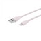 Фото - Кабель Maxxter USB-Lightning 1м розовый премиум (UB-L-USB-01GP) | click.ua