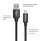 Фото - Кабель ColorWay USB - USB-C (M/M), 2 м Black (CW-CBUC008-BK) | click.ua