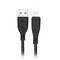 Фото - Кабель Maxxter USB-Lightning 1м черный (UB-L-USB-02-1m) | click.ua