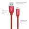 Фото - Кабель ColorWay USB - Lightning (M/M), 1 м, Red (CW-CBUL004-RD) | click.ua